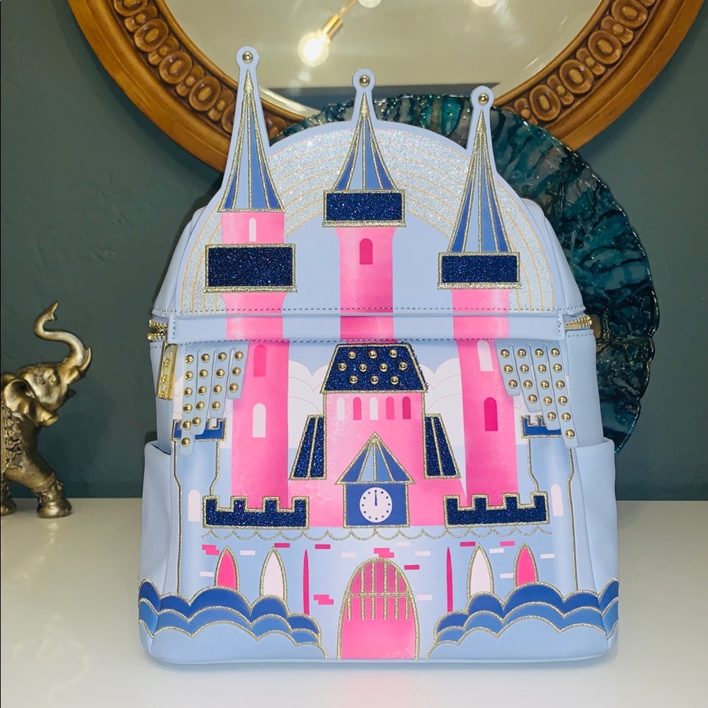 Disney Danielle Nicole Sleeping Beauty Aurora's Royal Castle Mini Backpack